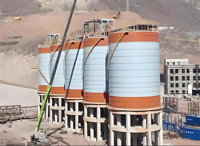 石龙高架钢板仓