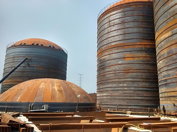 石龙焦粉钢板仓